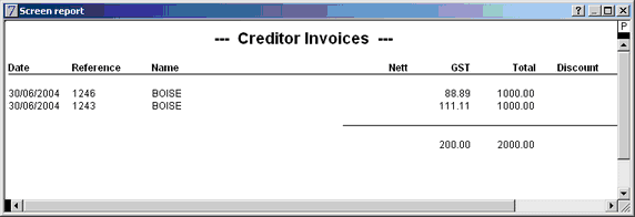 invoices